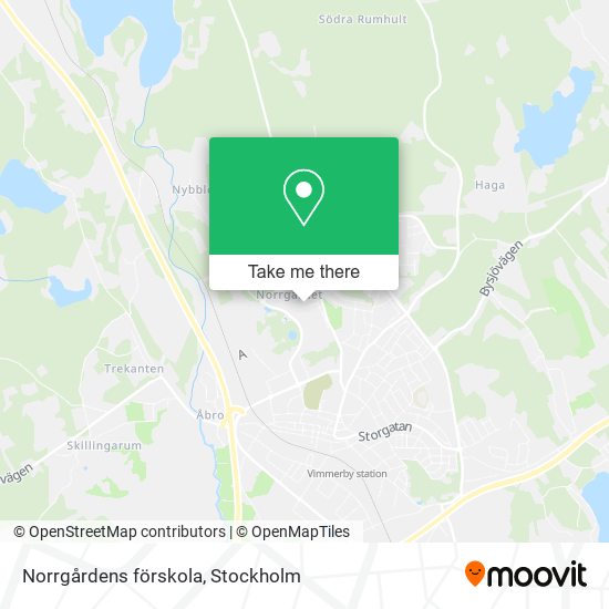 Norrgårdens förskola map