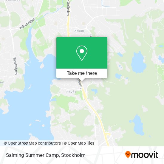 Salming Summer Camp map