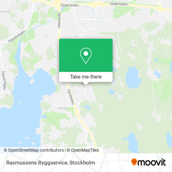 Rasmussons Byggservice map