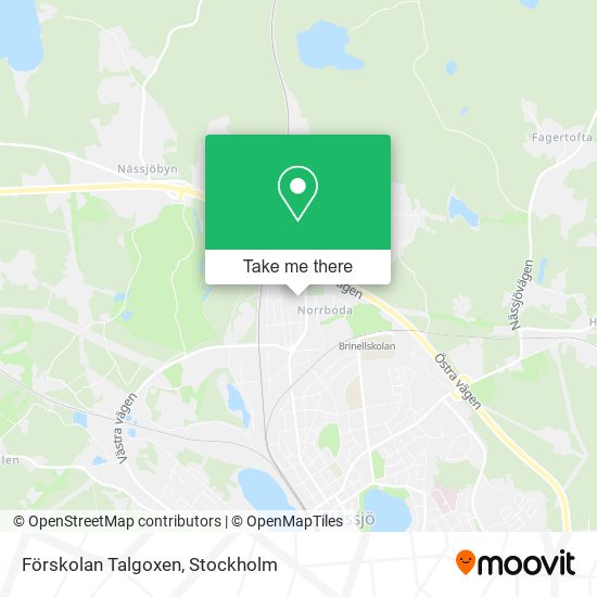 Förskolan Talgoxen map