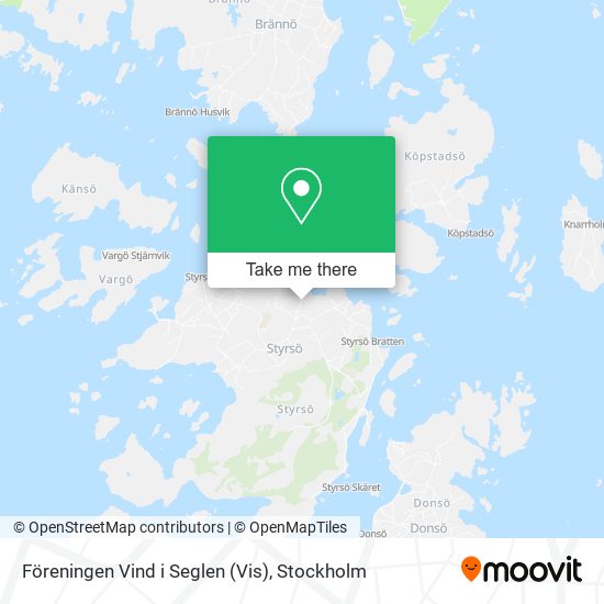 Föreningen Vind i Seglen (Vis) map