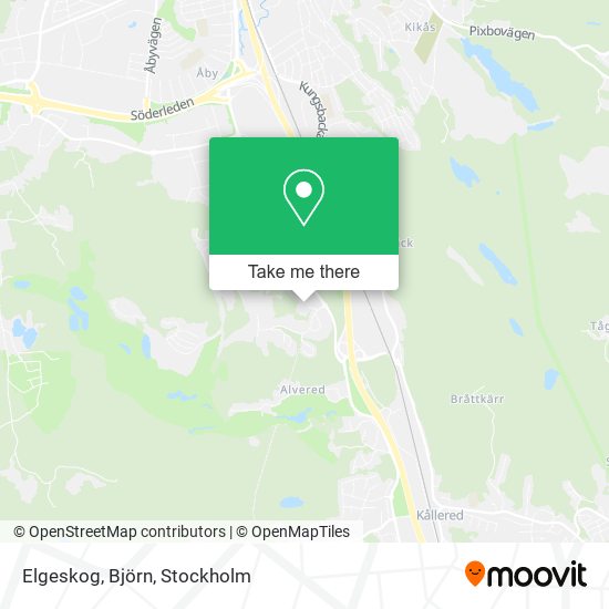 Elgeskog, Björn map