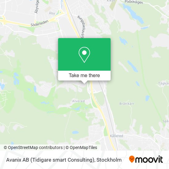 Avanix AB (Tidigare smart Consulting) map