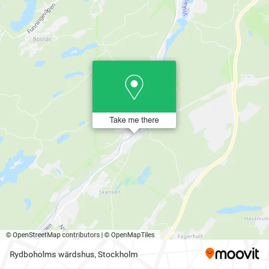 Rydboholms wärdshus map