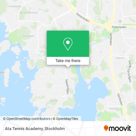 Ata Tennis Academy map