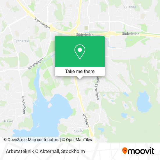 Arbetsteknik C Akterhall map