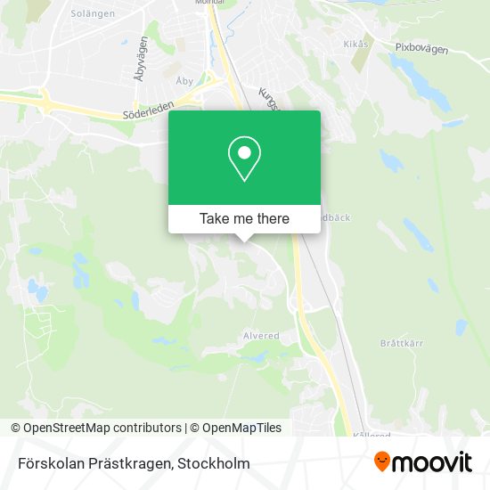 Förskolan Prästkragen map