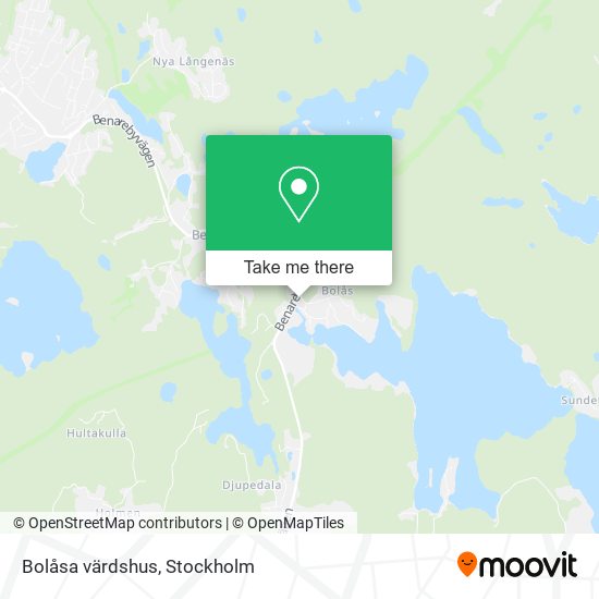 Bolåsa värdshus map