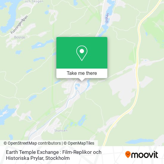 Earth Temple Exchange : Film-Replikor och Historiska Prylar map