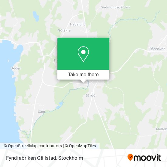 Fyndfabriken Gällstad map