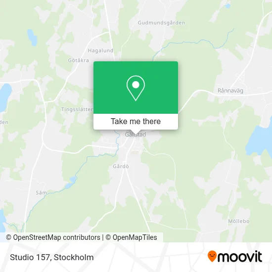 Studio 157 map