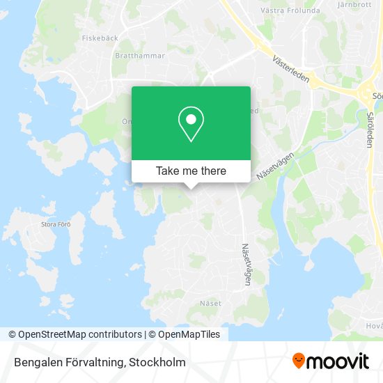 Bengalen Förvaltning map