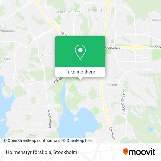 Holmenstyr förskola map