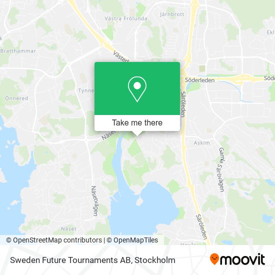 Sweden Future Tournaments AB map