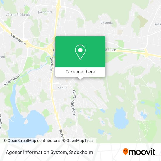 Agenor Information System map