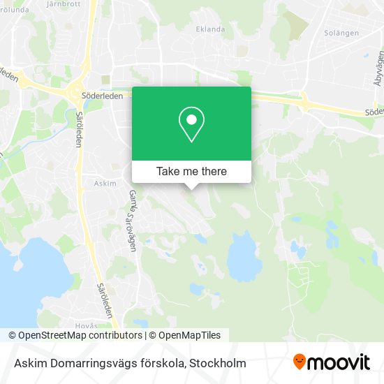 Askim Domarringsvägs förskola map