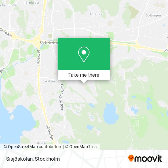 Sisjöskolan map