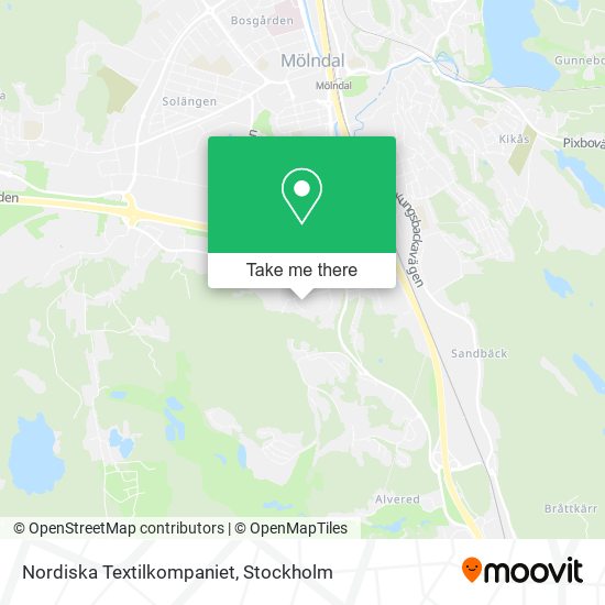 Nordiska Textilkompaniet map