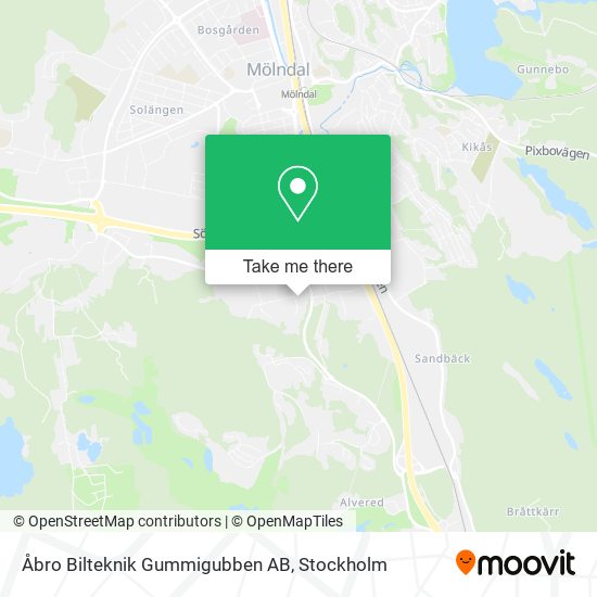 Åbro Bilteknik Gummigubben AB map