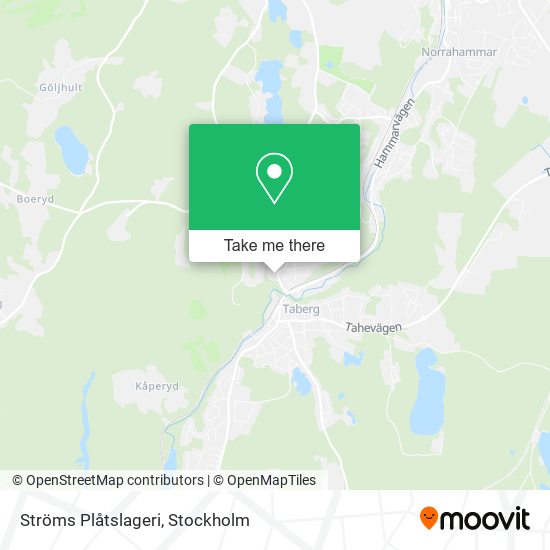 Ströms Plåtslageri map