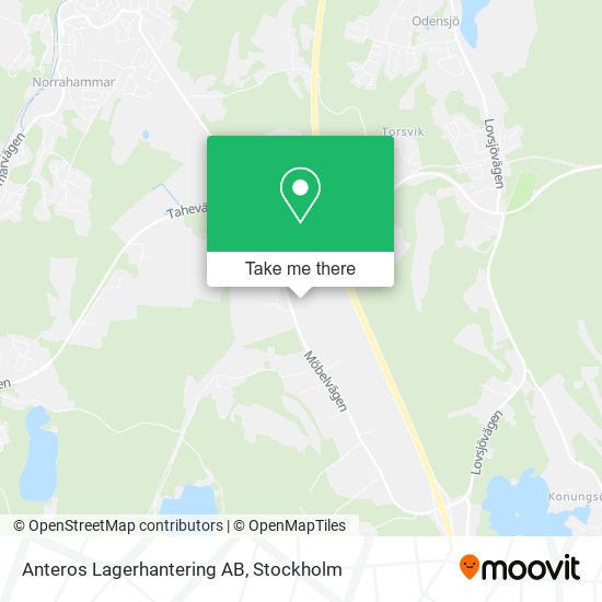 Anteros Lagerhantering AB map