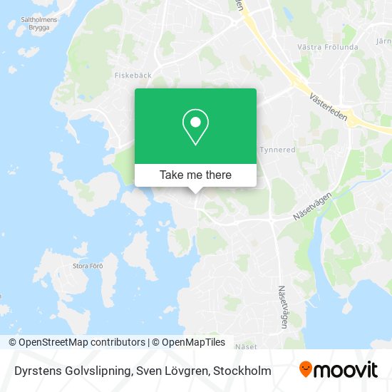 Dyrstens Golvslipning, Sven Lövgren map