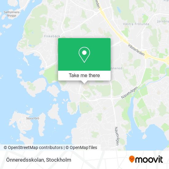 Önneredsskolan map