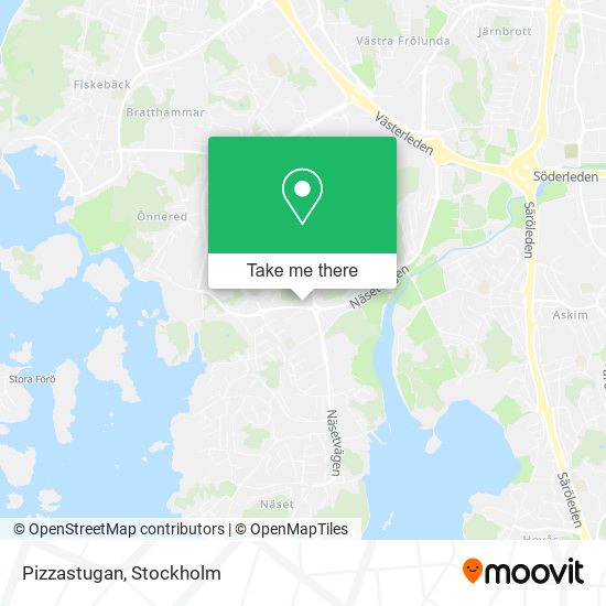 Pizzastugan map