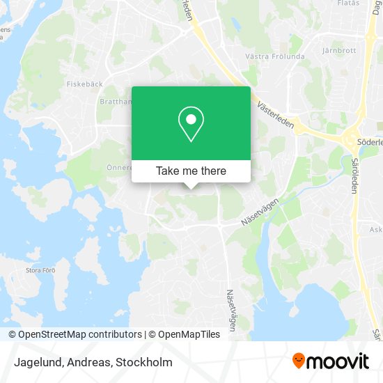 Jagelund, Andreas map