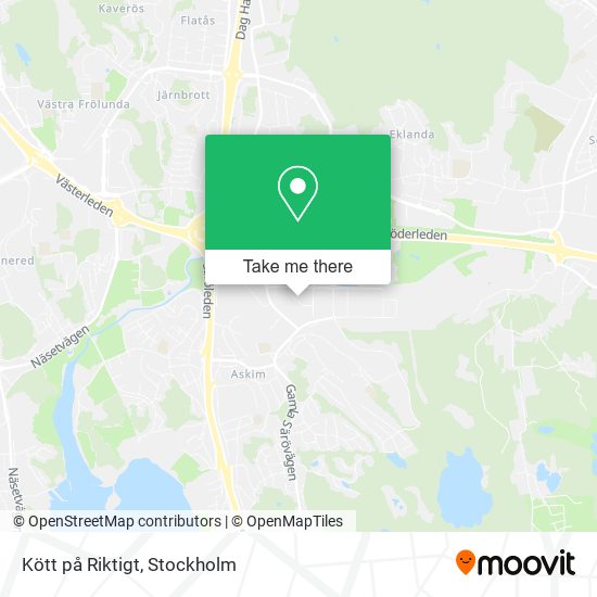 Kött på Riktigt map