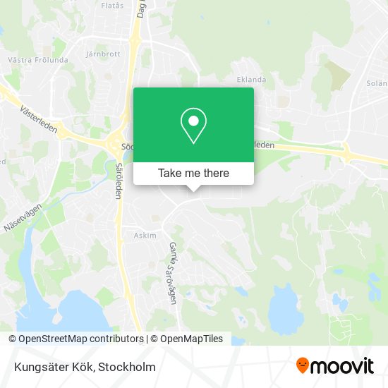 Kungsäter Kök map