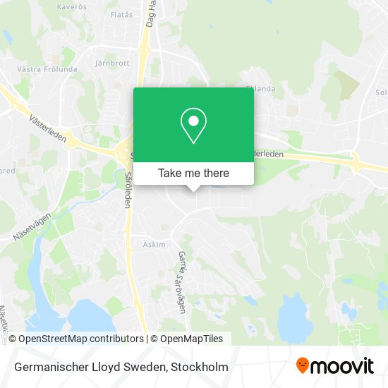 Germanischer Lloyd Sweden map