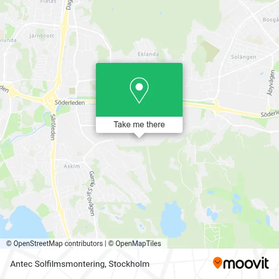 Antec Solfilmsmontering map