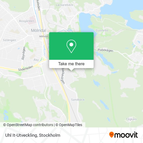 Uhl It-Utveckling map