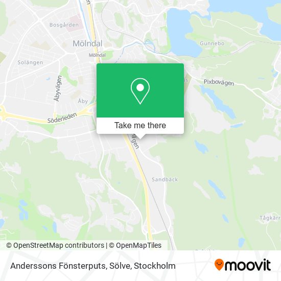 Anderssons Fönsterputs, Sölve map