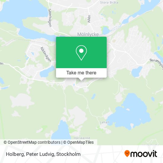 Holberg, Peter Ludvig map