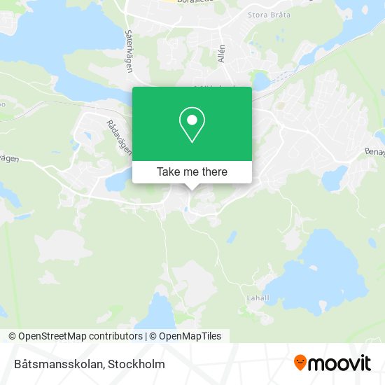 Båtsmansskolan map