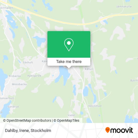 Dahlby, Irene map