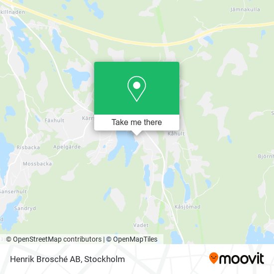 Henrik Brosché AB map