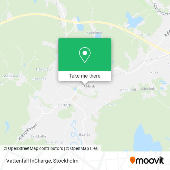 Vattenfall InCharge map