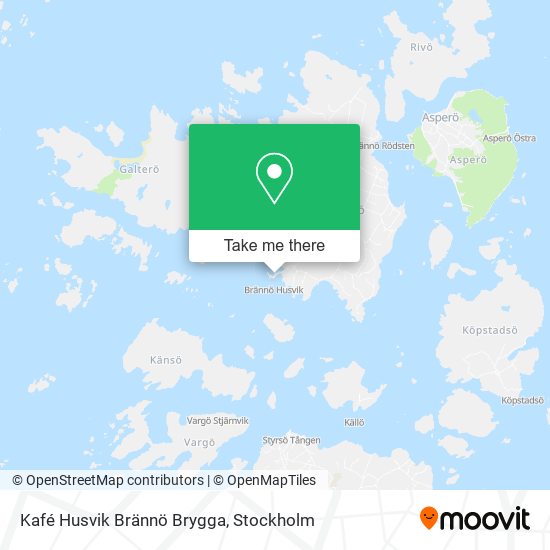 Kafé Husvik Brännö Brygga map