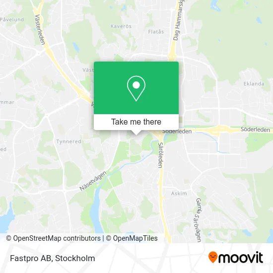 Fastpro AB map