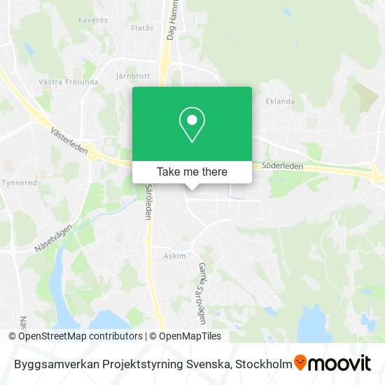 Byggsamverkan Projektstyrning Svenska map