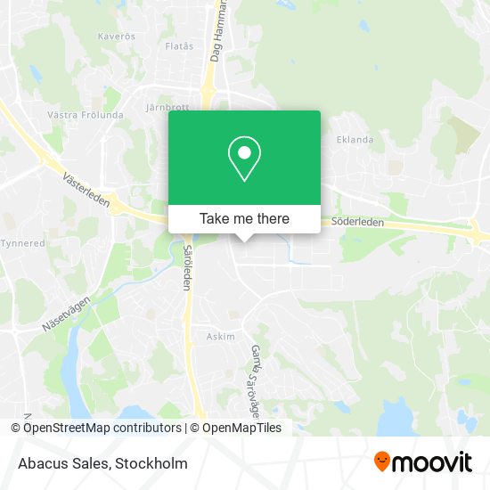 Abacus Sales map
