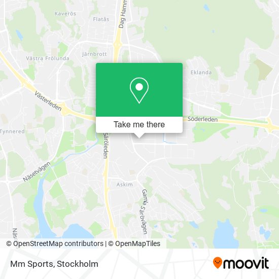 Mm Sports map