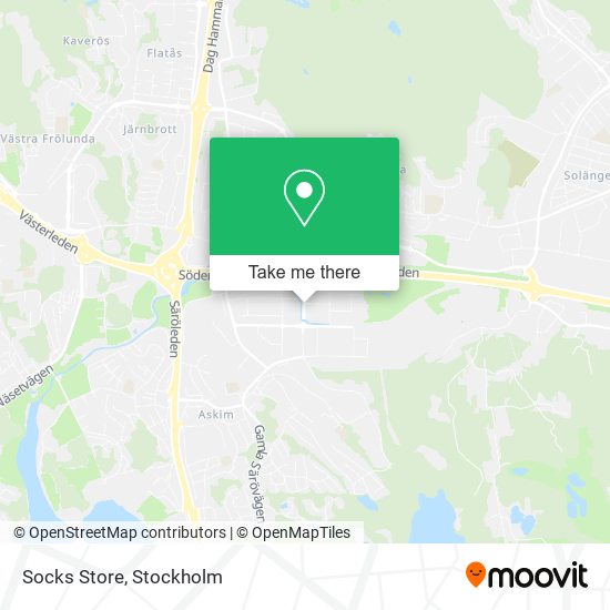 Socks Store map