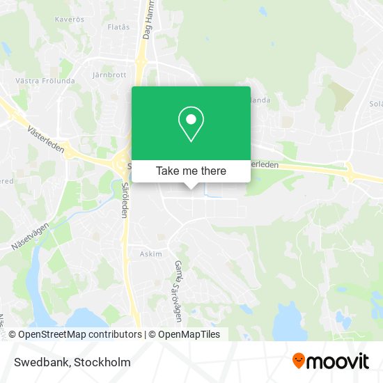 Swedbank map