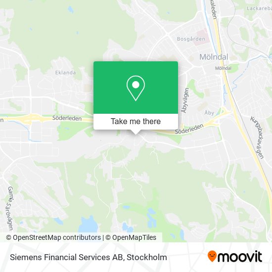 Siemens Financial Services AB map