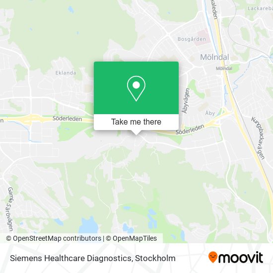 Siemens Healthcare Diagnostics map