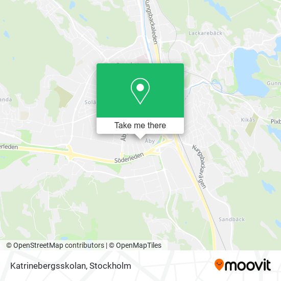 Katrinebergsskolan map